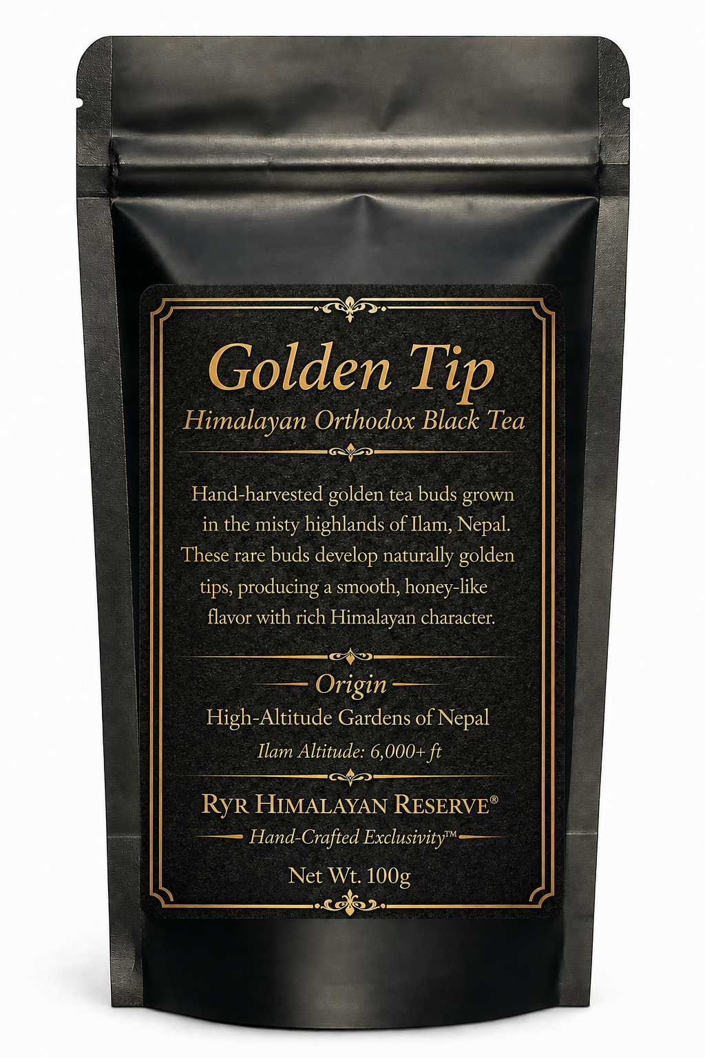 Ryr Himalayan Reserve - Golden Tip Black Tea