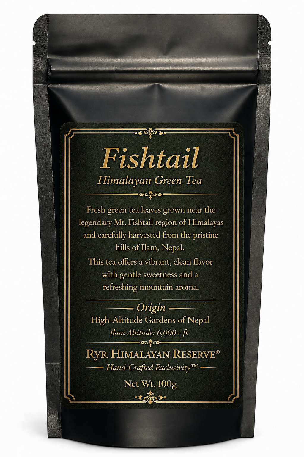 Ryr Himalayan Reserve - Fishtail Green Tea